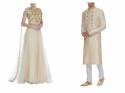 Couple Ethnic Wear Combo Set thumb 1