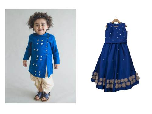 Girls And Boys Traditional Combo Set