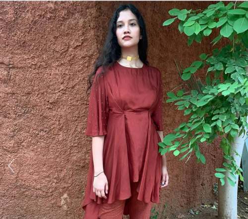 party wear short kurti-3