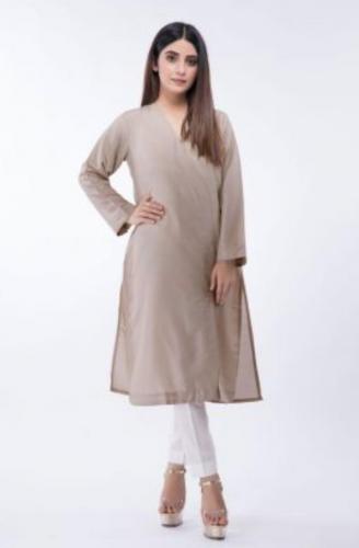 simple cotton cambric kurti  by Reshe