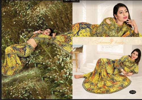  printed saree - sagun
