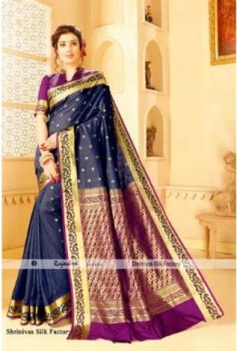 Designer Silk Printed Saree by Rasta