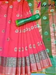 Border Banarasi Jacquard Sarees