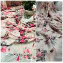 Designer Linen Saree thumb 15