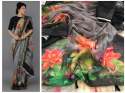 Designer Linen Saree thumb 16