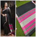 Designer Linen Saree thumb 19