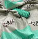Digital Print Linen Saree thumb 6