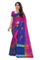 Embroidered Soft Cotton Silk Sarees thumb 3