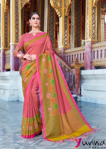 Exclusive Designer Berleen Silk Sarees