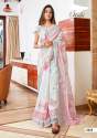 Exclusive Linen Saree thumb 5