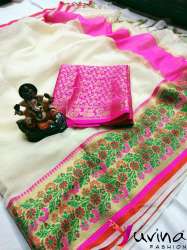 Fancy Designer Kota Doriya Sarees