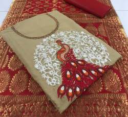 Handwork concept Modal chanderi Dress