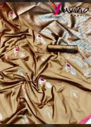 Meenakari Jacquard Weaving Sarees