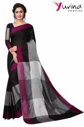 New Arrival Checks Sarees
