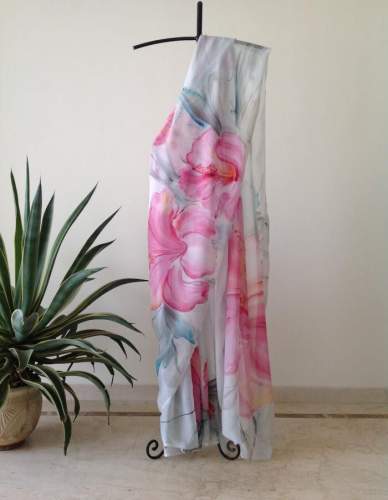 Printed Organza Saree