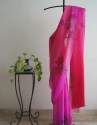 Printed Organza Saree thumb 3