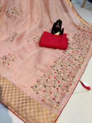 Soft Linen with Gota Patti 