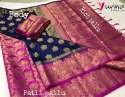 Wedding Nylon Silk Body Pallu Sarees
