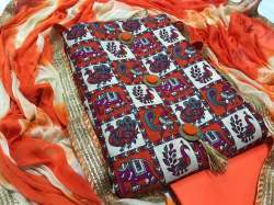 Awesome Cotton Dress Material