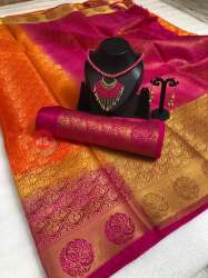 Balton Zari Border Saree