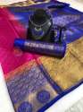 Balton Zari Border Saree thumb 4