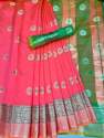 Banarasi Jequard Silk Saree thumb 2