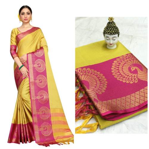 Cotton silk Saree