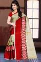 cream-red-party-wear-silk-saree-for-women