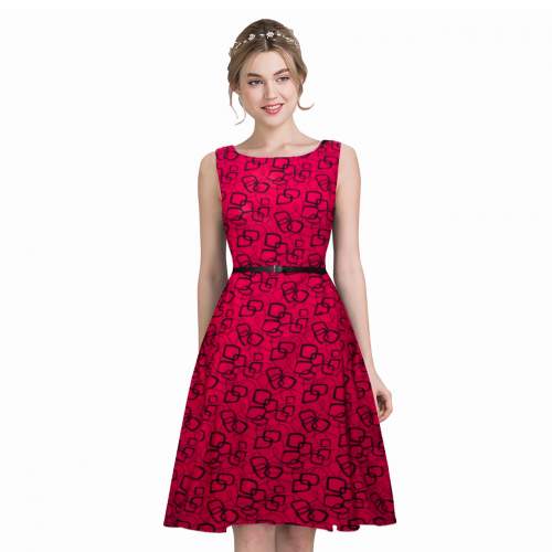 Crepe Designer Frock 