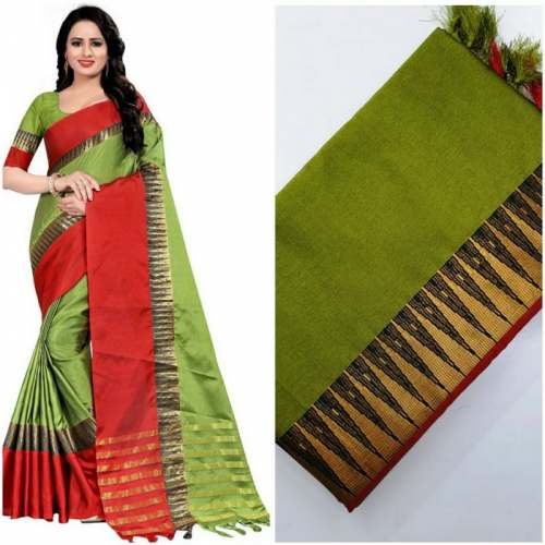 Fancy Cotton Silk Sarees