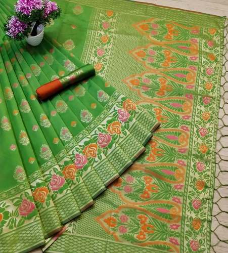 Flaunt Banarasi Silk Saree