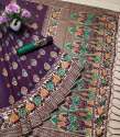 Flaunt Banarasi Silk Saree thumb 4