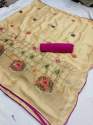 flirty-moss-chiffon-saree
