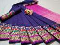 Glamour Cotton Silk Saree For Women thumb 1
