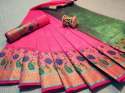 Glamour Cotton Silk Saree For Women thumb 2