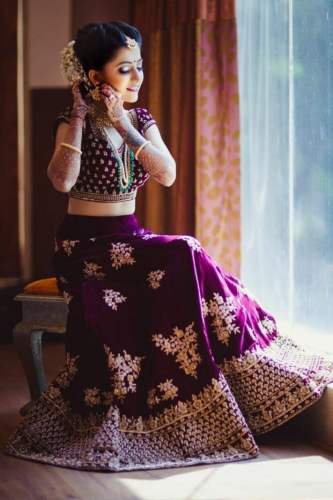 Heavy Velevet Lehenga Choli