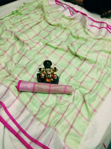 Hypnotic Linen Silk Saree For Women