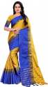 Lovely Women Cotton Silk Saree thumb 2