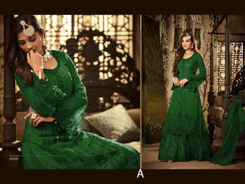 Net Embroidery salwar Suit