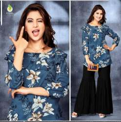 New Cotton Flex Kurti With Palazzo