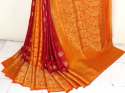 New Moonga silk saree thumb 4