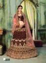 new-two-tone-velvet-lehenga-choli