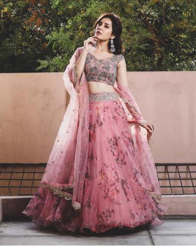 Orgenza Silk Lehenga Choili