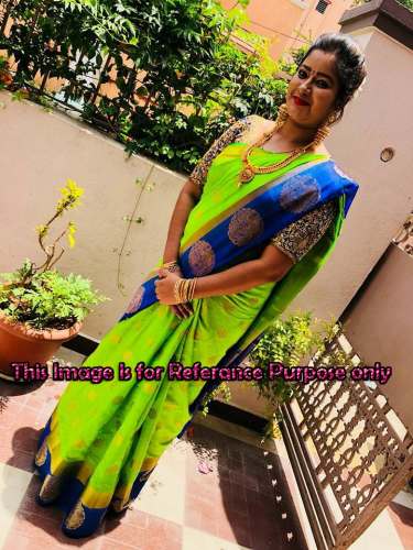 Peacock Designs Tussar Silk Sarees