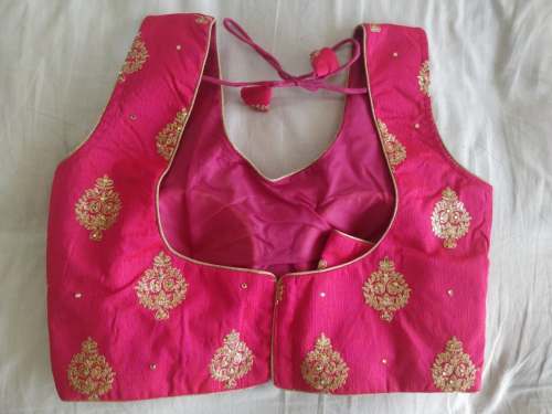 Phantom silk blouse
