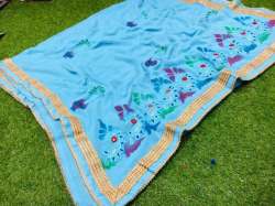 Printed Chiffon Saree