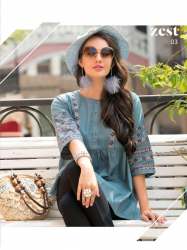 Pure Rayon Western Top