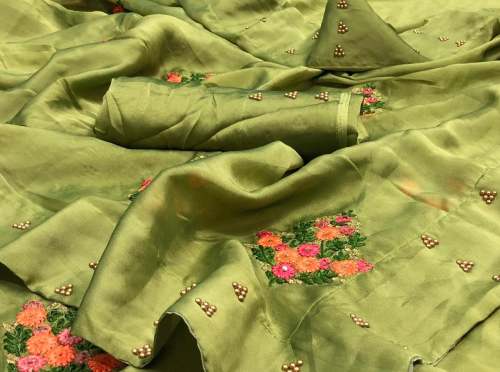 Rangoli Silk Saree manufacturer in surat