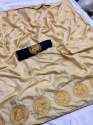Sana Silk Rich Embroidery Silk Saree thumb 3