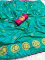 Sana Silk Rich Embroidery Silk Saree thumb 5